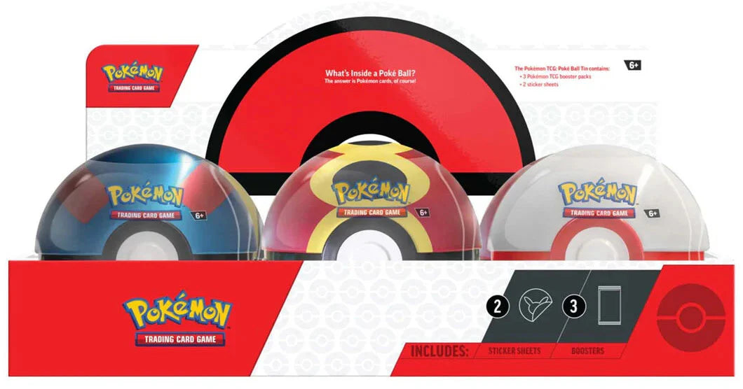 Pokémon TCG Poké Ball Tin Display (Q4 2025)